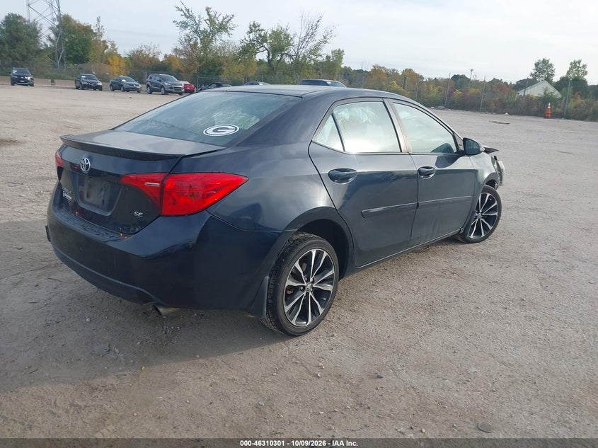Vin: 2t1burhe5kc207655, lot: 46810500, toyota corolla se 20194