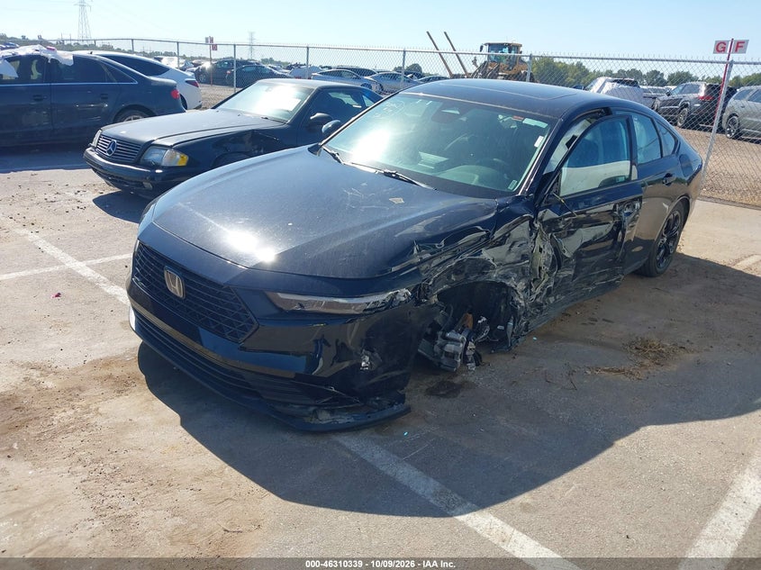Vin: 1hgcy1f49sa090446, lot: 46810538, honda accord se 20252