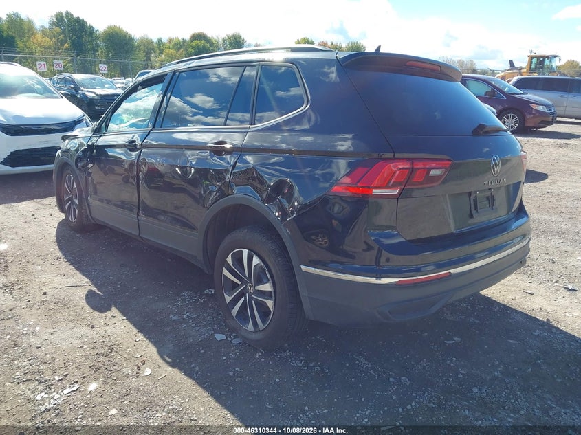Vin: 3vvfb7ax9rm007999, lot: 46810543, volkswagen tiguan 2.0t s 20243