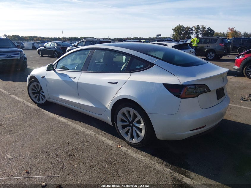 Vin: 5yj3e1eb0pf390088, lot: 46810553, tesla model 3 long range dual motor all-wheel drive 20233