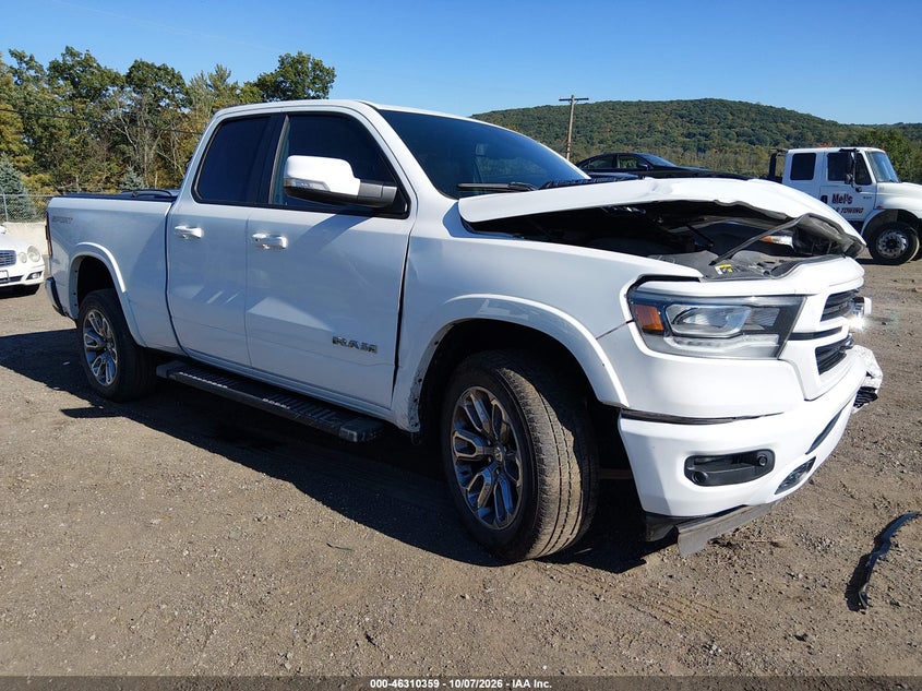Vin: 1c6srfdt2ln198598, lot: 46810557, ram 1500 laramie  4x4 6'4 box 2020 img_1