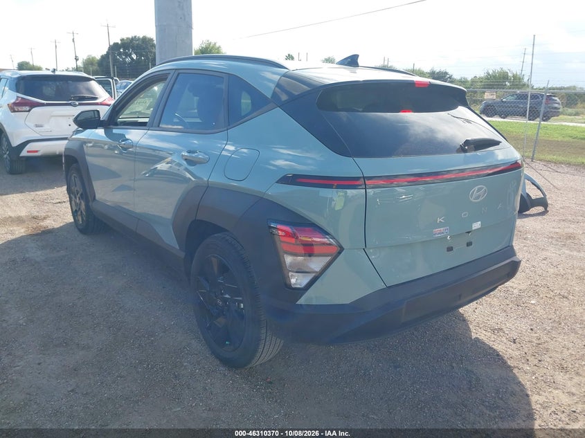 Vin: km8hf3ab6tu356593, lot: 46810569, hyundai kona sel sport 20263