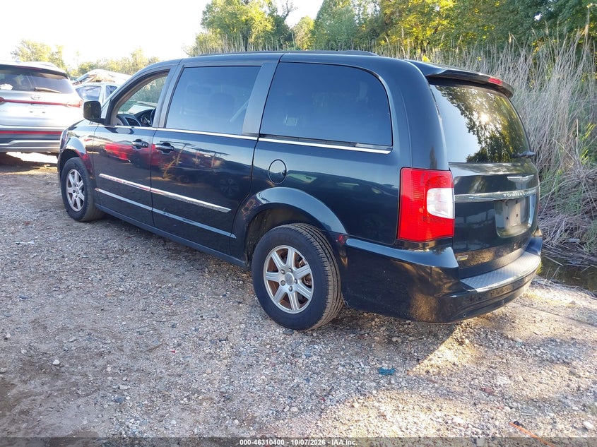 Vin: 2a4rr8dg1br705783, lot: 46810600, chrysler town & country touring-l 20113