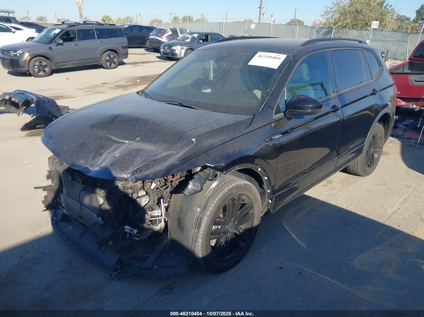 Vin: 3vvcb7ax6nm142645, lot: 46810603, volkswagen tiguan 2.0t se r-line black 20222