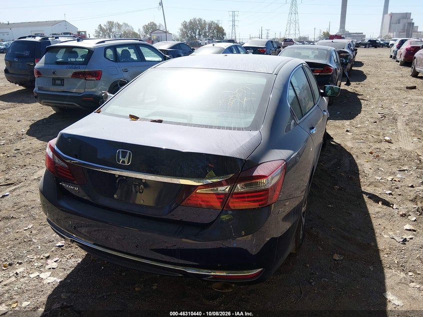 Vin: 1hgcr2f38ga209279, lot: 46810639, honda accord lx 20164