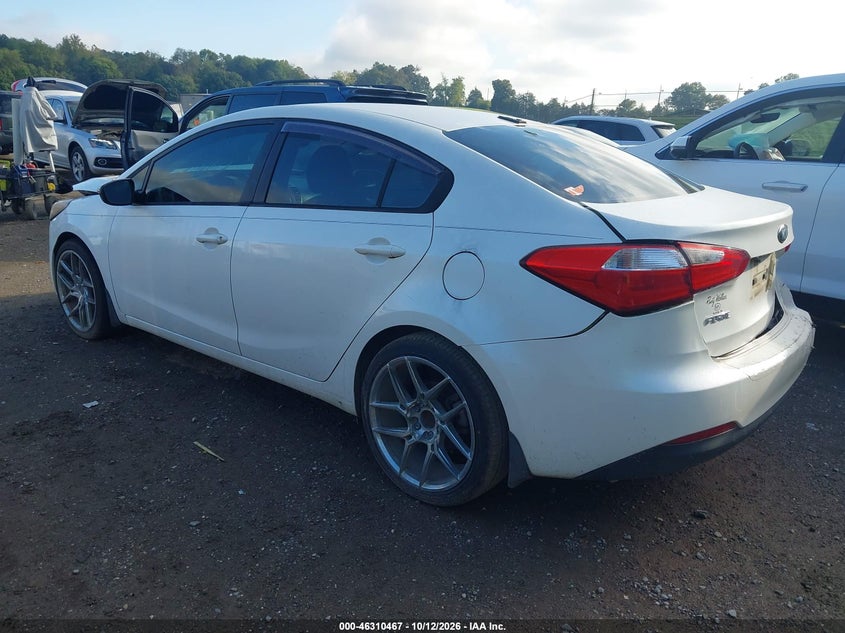 Vin: knafx4a65f5309438, lot: 46810666, kia forte lx 20153