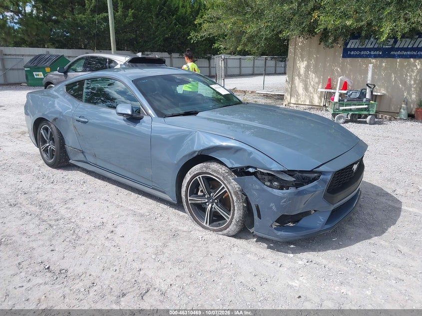Vin: 1fa6p8th9s5116167, lot: 46810667, ford mustang ecoboost fastback 20251