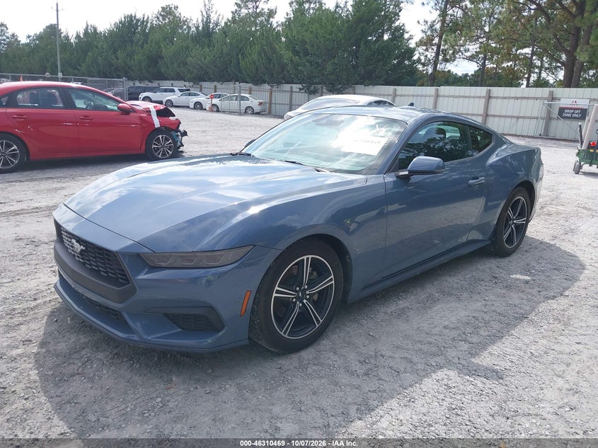 Vin: 1fa6p8th9s5116167, lot: 46810667, ford mustang ecoboost fastback 20252