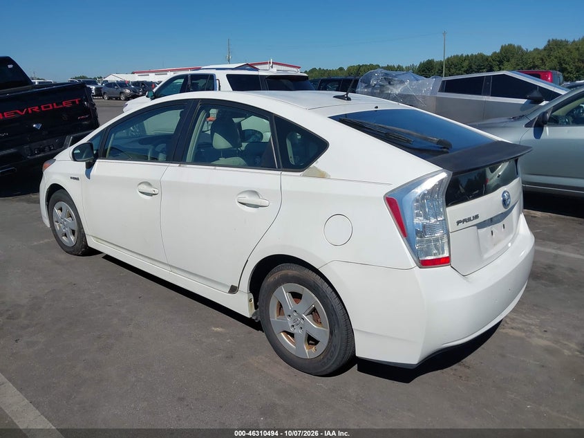 Vin: jtdkn3du9a0097838, lot: 46810693, toyota prius iv 20103