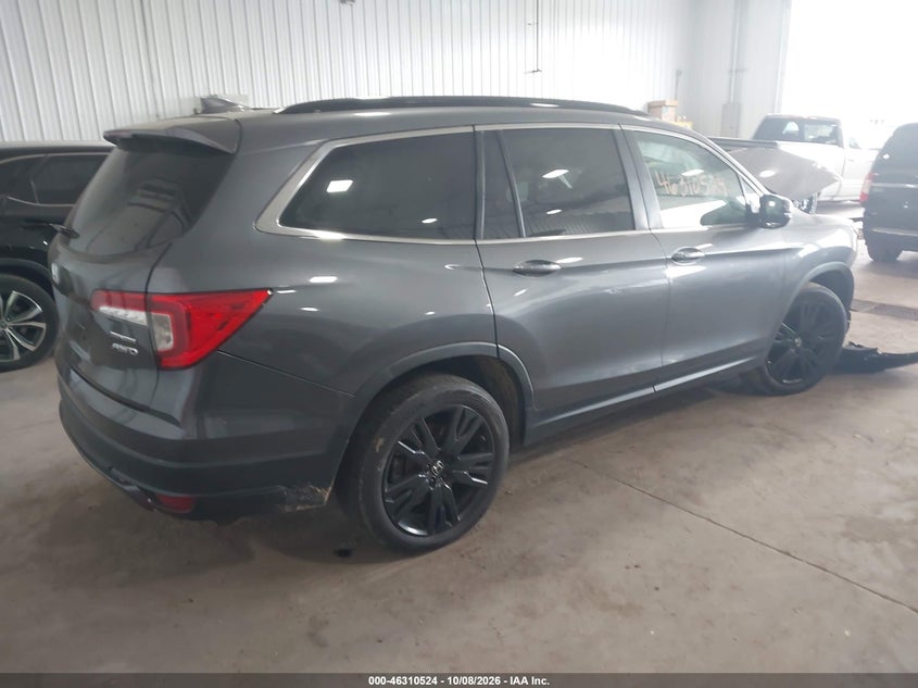 Vin: 5fnyf6h24nb062357, lot: 46810723, honda pilot awd special edition 20224