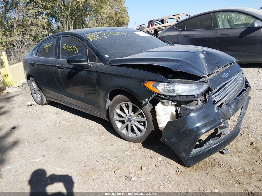 Vin: 3fa6p0h7xhr316675, lot: 46810740, ford fusion se 20171