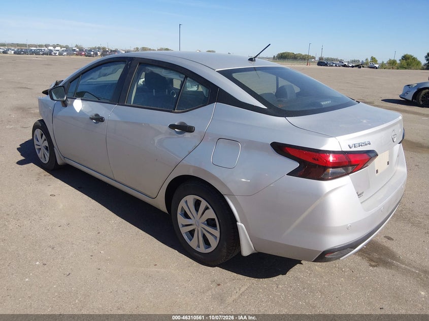 Vin: 3n1cn8dv0pl873752, lot: 46810760, nissan versa 1.6 s xtronic cvt 20233