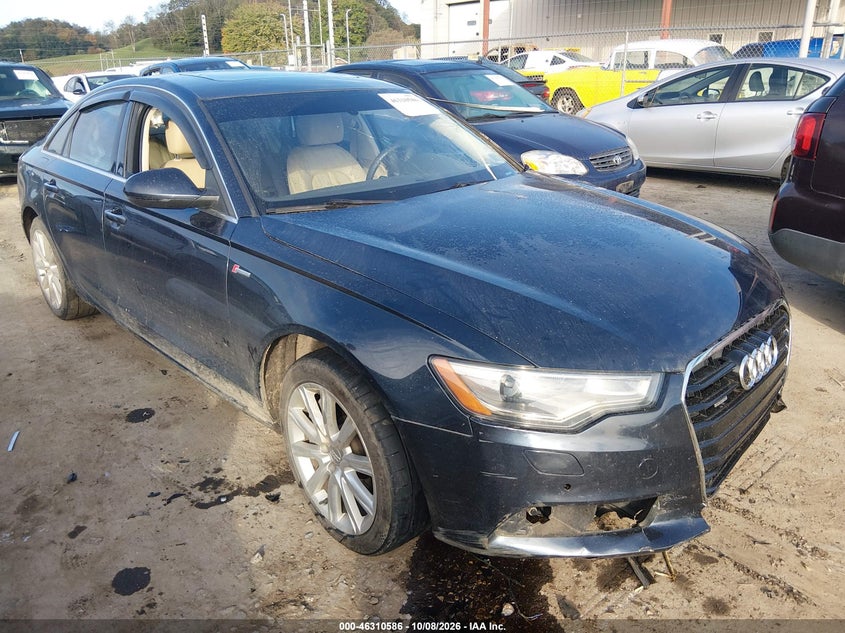 Vin: waufgafc9en009963, lot: 46810785, audi a6 3.0t premium plus 20141