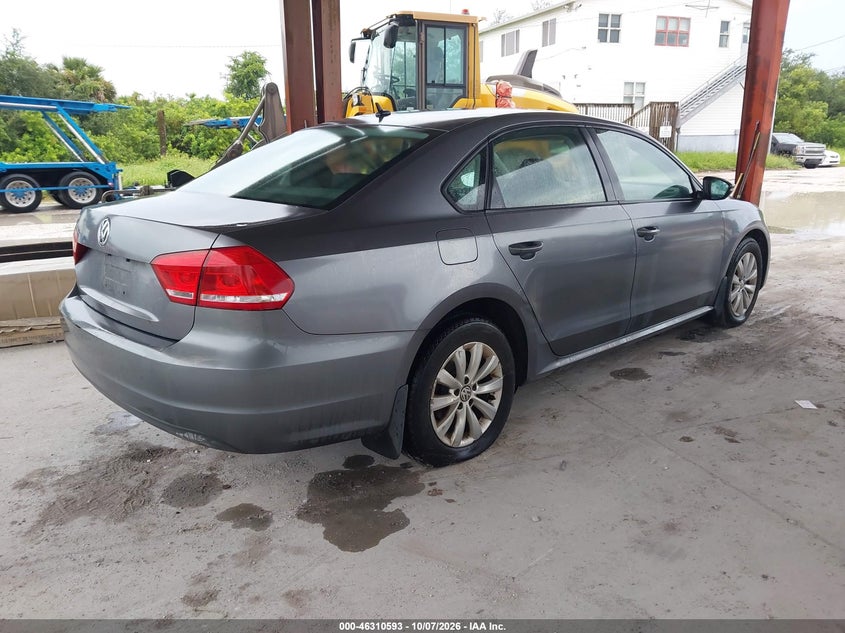 VOLKSWAGEN PASSAT 2012 VIN 1VWAP7A35CC023534