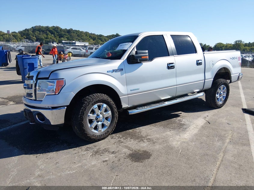 Vin: 1ftfw1et8dfa17391, lot: 46810812, ford f-150 xlt 20132