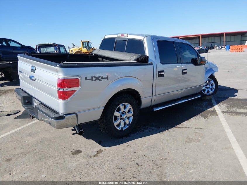 Vin: 1ftfw1et8dfa17391, lot: 46810812, ford f-150 xlt 20134