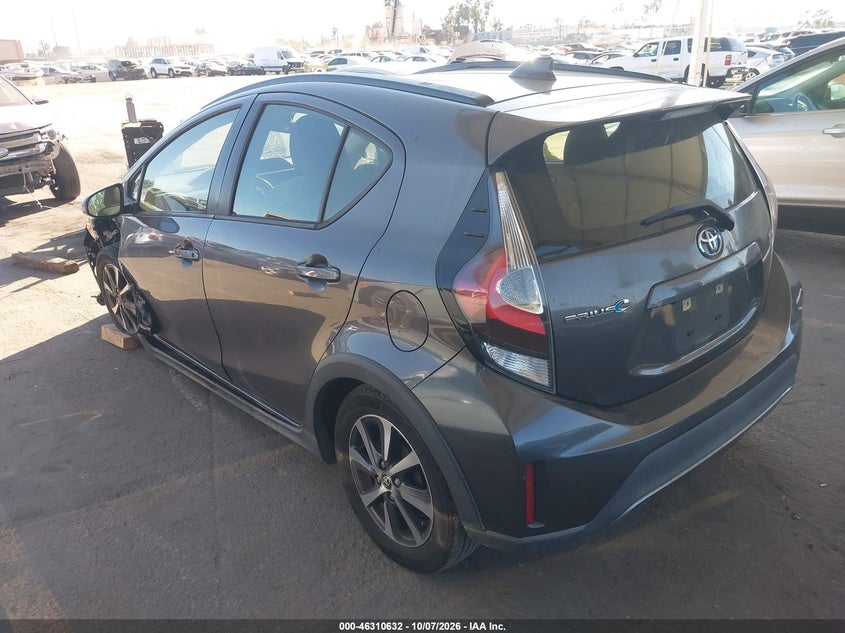 Vin: jtdkdtb31k1624912, lot: 46810832, toyota prius c l 20193