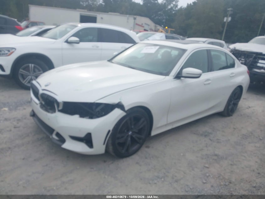 Vin: 3mw5r1j02l8b18025, lot: 46810878, bmw 330i 20202