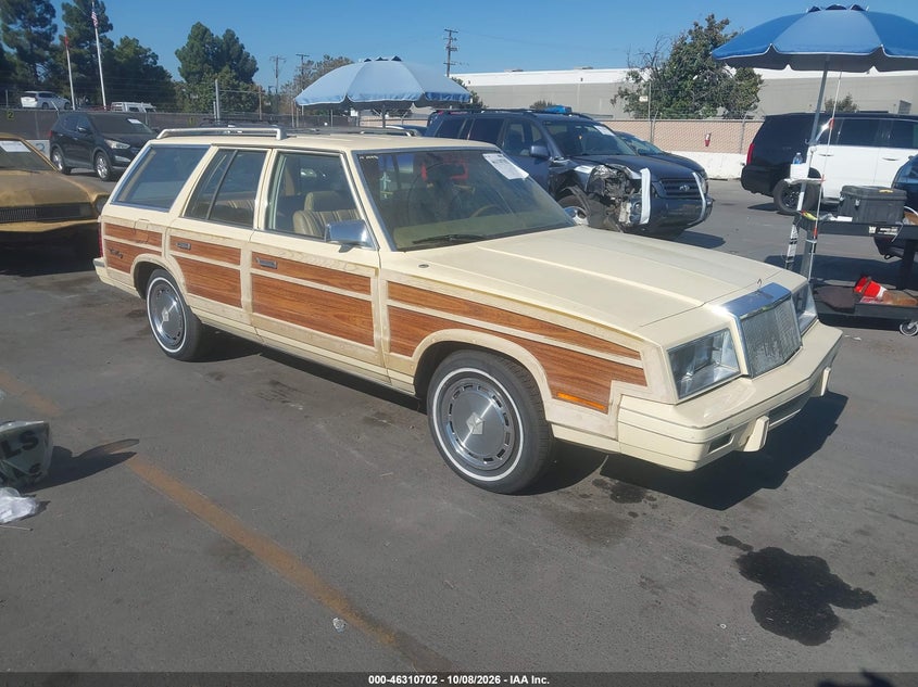 1982 Chrysler Lebaron Town And Country, Износ, IAAI, VIN 1C3BC59D8CF240681