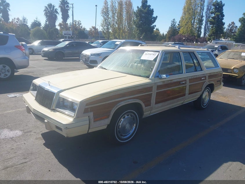 1982 Chrysler Lebaron Town And Country, Звичайний знос, IAAI, VIN 1C3BC59D8CF240681 — фото 2