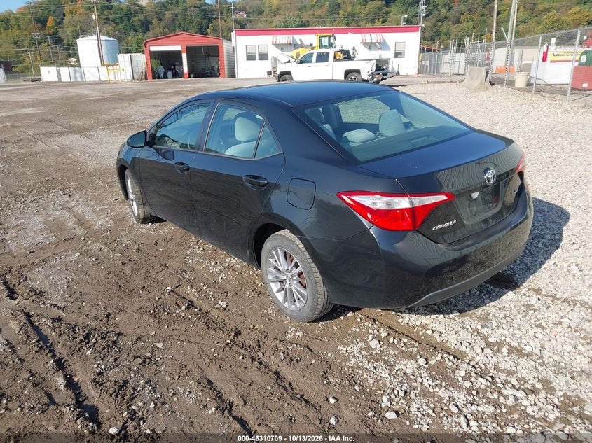 Vin: 2t1burhe3ec081493, lot: 46810908, toyota corolla le plus 20143