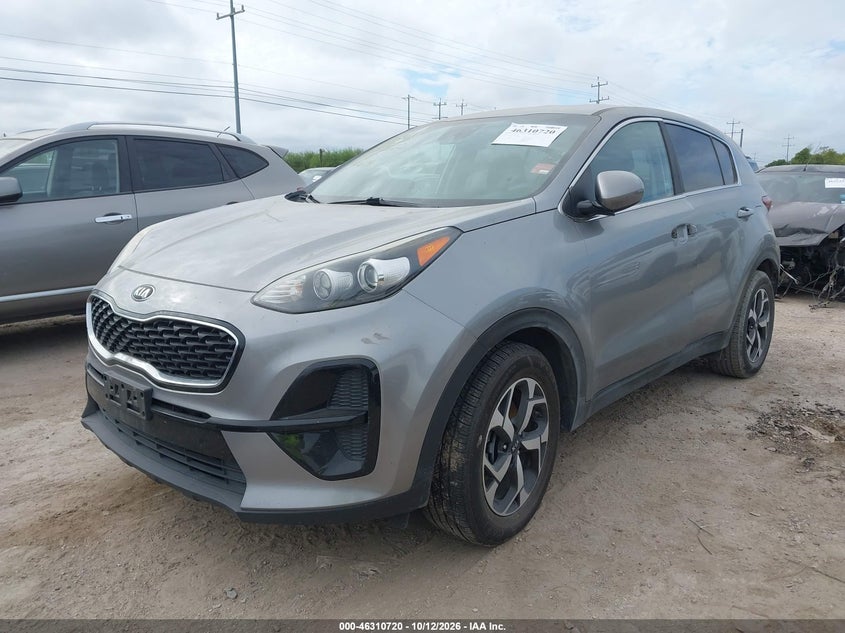 Vin: kndpm3ac2l7840614, lot: 46810919, kia sportage lx 20202