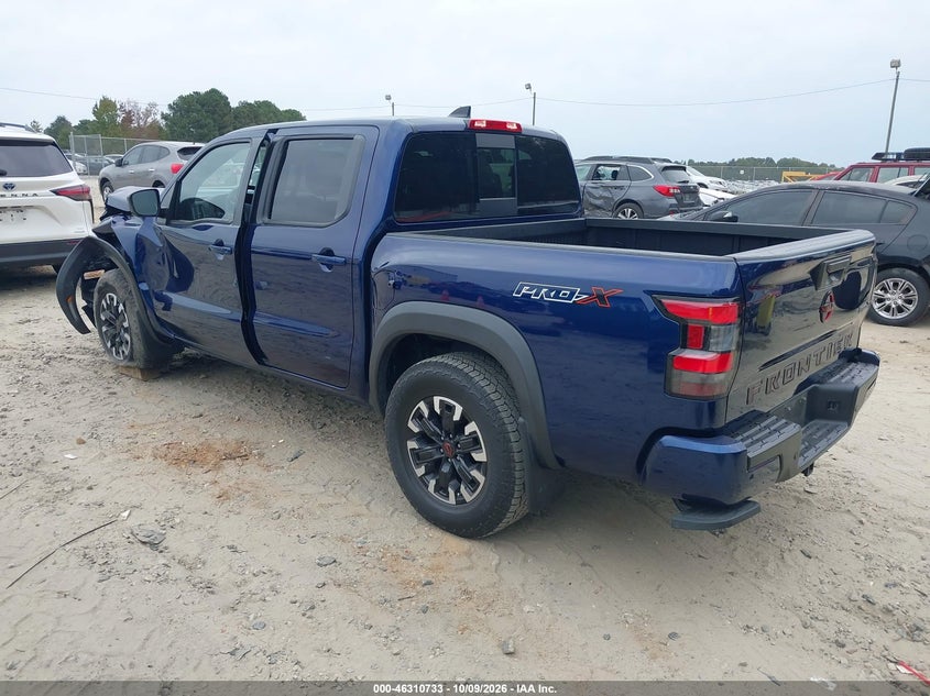 Vin: 1n6ed1ej1pn664383, lot: 46810932, nissan frontier pro-x 4x2 20233
