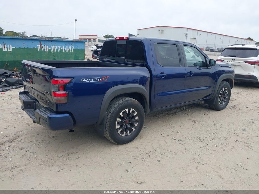 Vin: 1n6ed1ej1pn664383, lot: 46810932, nissan frontier pro-x 4x2 20234