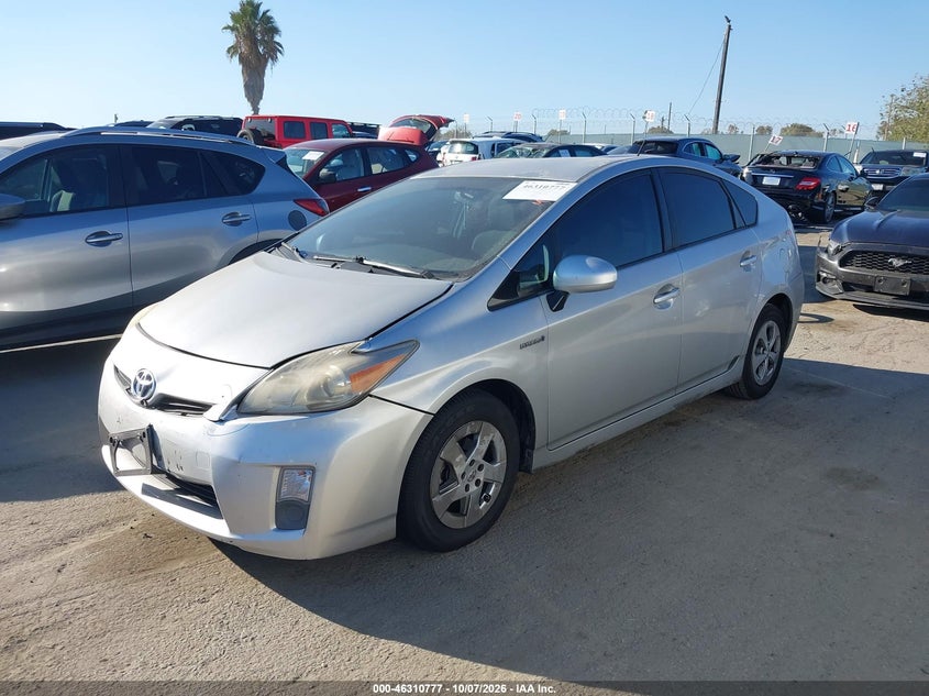 Vin: jtdkn3du5b0269199, lot: 46810976, toyota prius two 20112