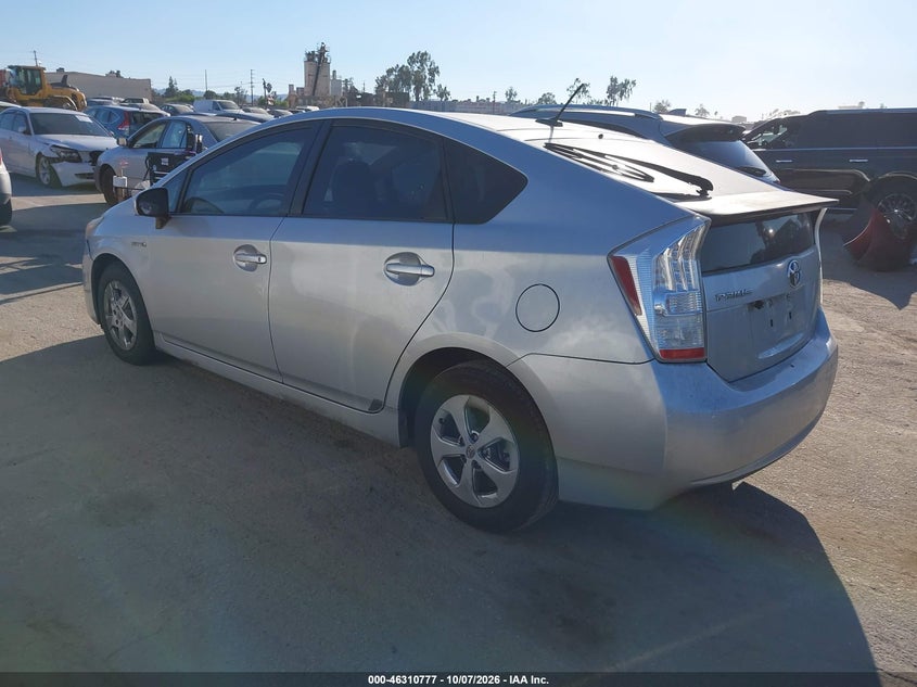 Vin: jtdkn3du5b0269199, lot: 46810976, toyota prius two 20113