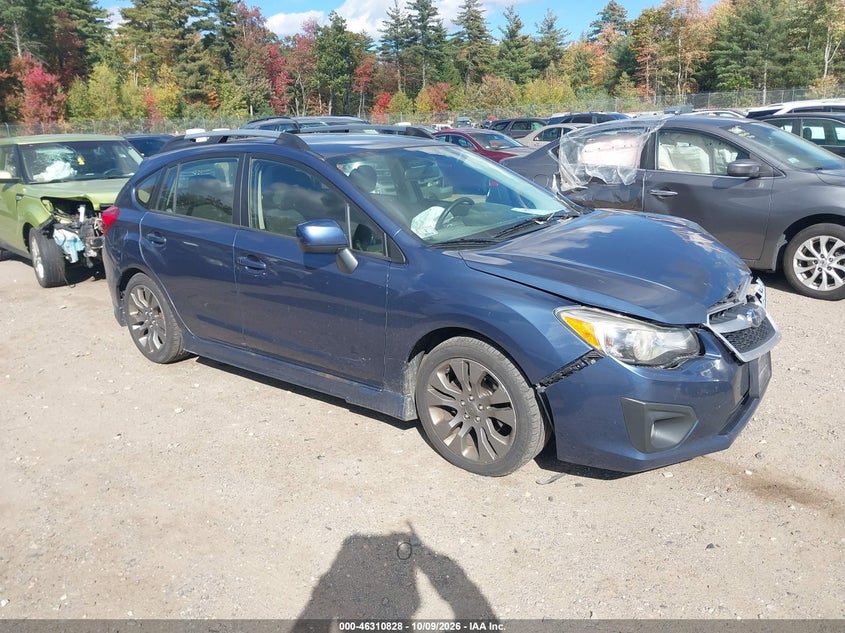 Vin: jf1gpal68dh825541, lot: 46811027, subaru impreza 2.0i sport premium 20131