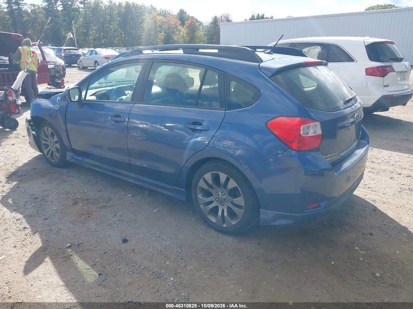 Vin: jf1gpal68dh825541, lot: 46811027, subaru impreza 2.0i sport premium 20133