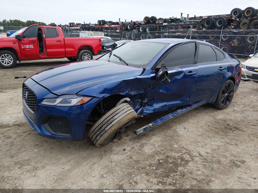 Vin: sajbg4fx4pcy93204, lot: 46811031, jaguar xf se p250 rwd automatic 20232