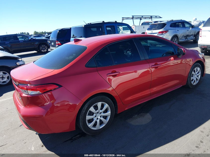 Vin: 5yfeprae7lp131954, lot: 46811043, toyota corolla le 20204