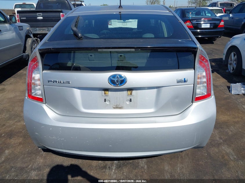 TOYOTA PRIUS 2013 VIN JTDKN3DU6D5685395