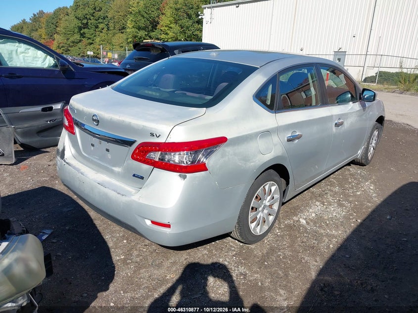 Vin: 3n1ab7ap7ey290143, lot: 46811076, nissan sentra sv 20144