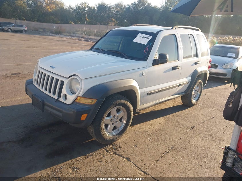JEEP LIBERTY 2006 VIN 1J4GL48596W229631