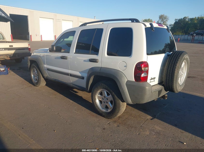 JEEP LIBERTY 2006 VIN 1J4GL48596W229631