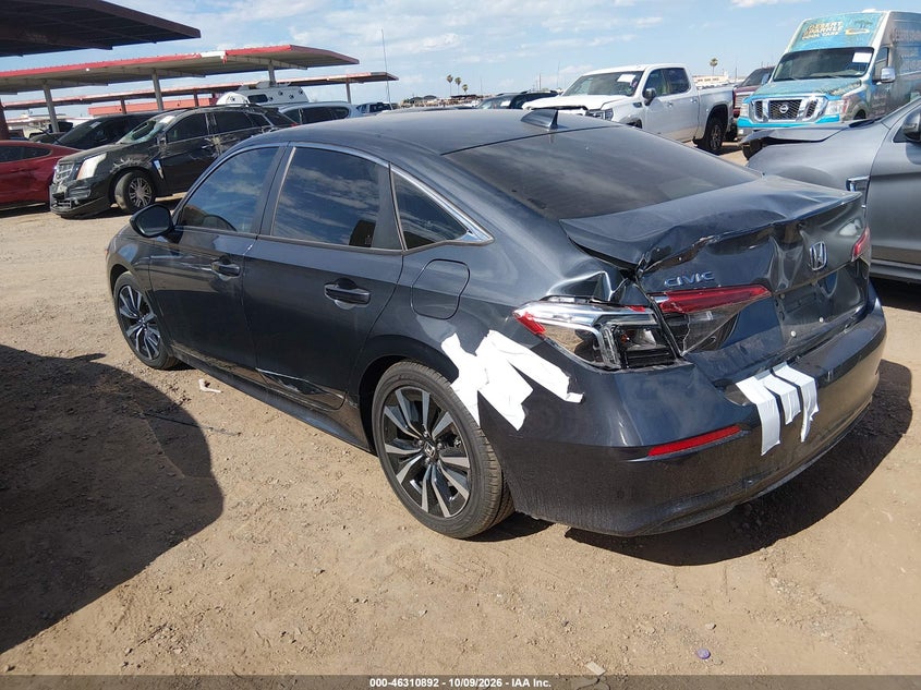 Vin: jhmfe1f70nx003645, lot: 46811091, honda civic ex 20223