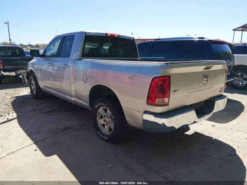 Vin: 1d7rb1gp7as110873, lot: 46811093, dodge ram 1500 slt/sport/trx 20103