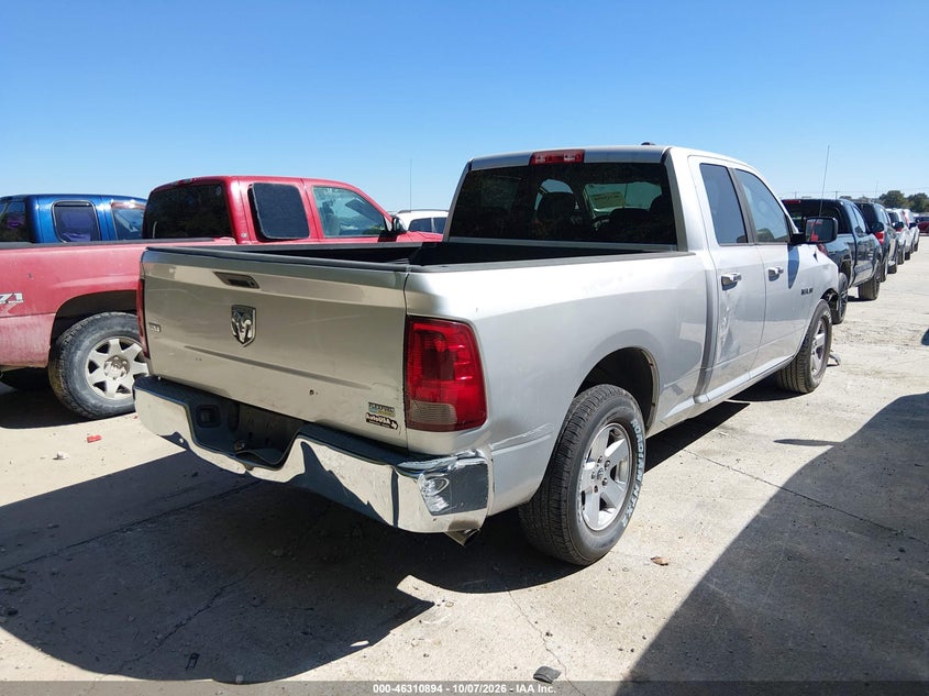 Vin: 1d7rb1gp7as110873, lot: 46811093, dodge ram 1500 slt/sport/trx 20104