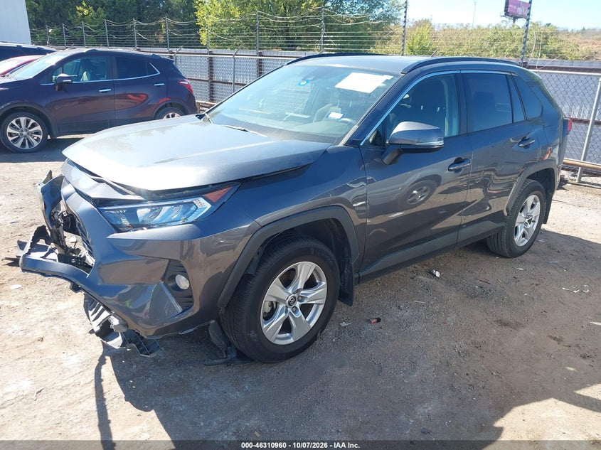 Vin: jtmw1rfv2kd035634, lot: 46811159, toyota rav4 xle 20192