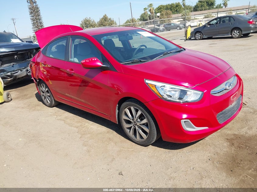 HYUNDAI ACCENT 2017. Lot# 46310964. VIN KMHCT4AE6HU284109. Photo 1
