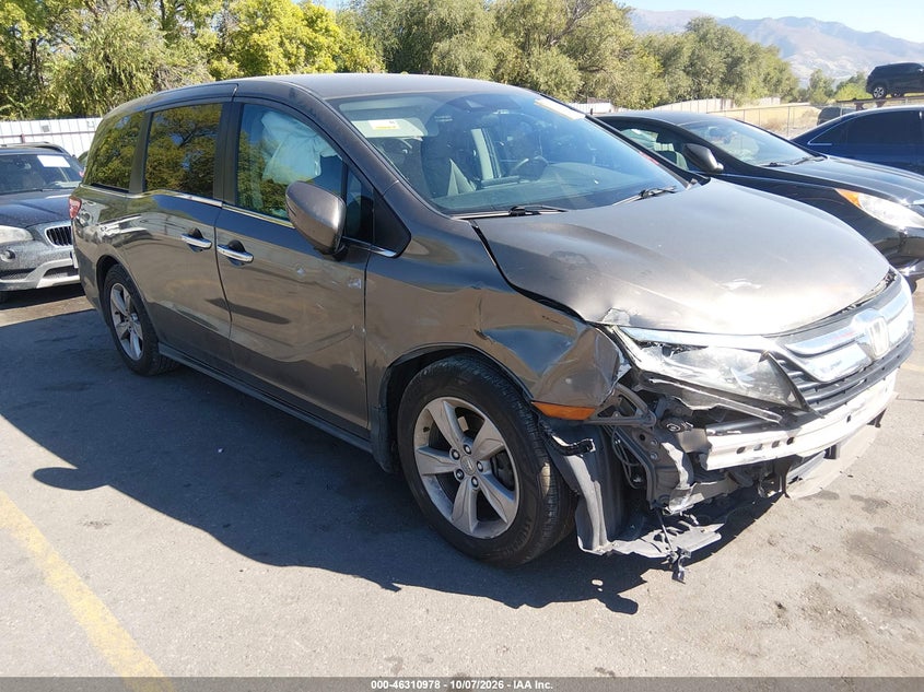 Vin: 5fnrl6h59kb132034, lot: 46811177, honda odyssey ex 20191