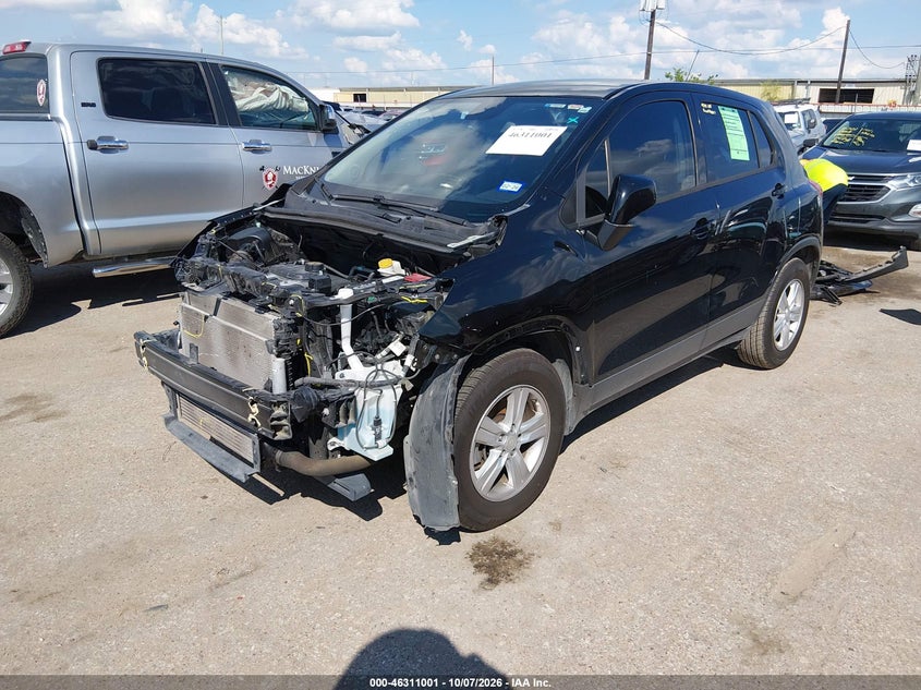 Vin: 3gncjksb8kl267713, lot: 46811200, chevrolet trax ls 20192