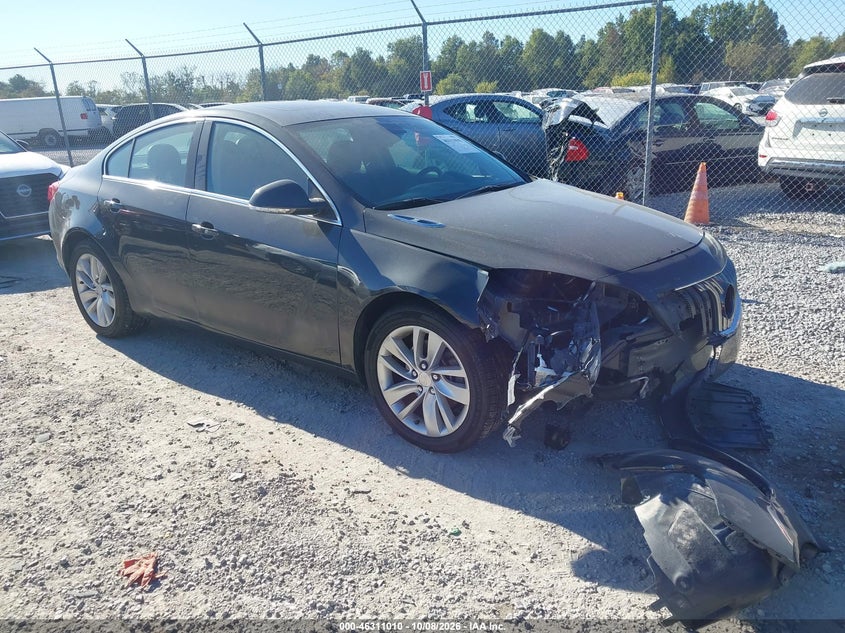 Vin: 2g4gl5ex6f9178739, lot: 46811209, buick regal turbo 20151