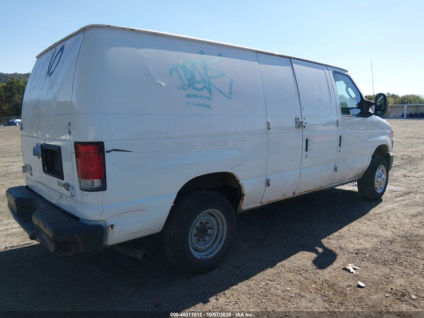 Vin: 1ftne2ew9dda97682, lot: 46811211, ford e-250 commercial 20134
