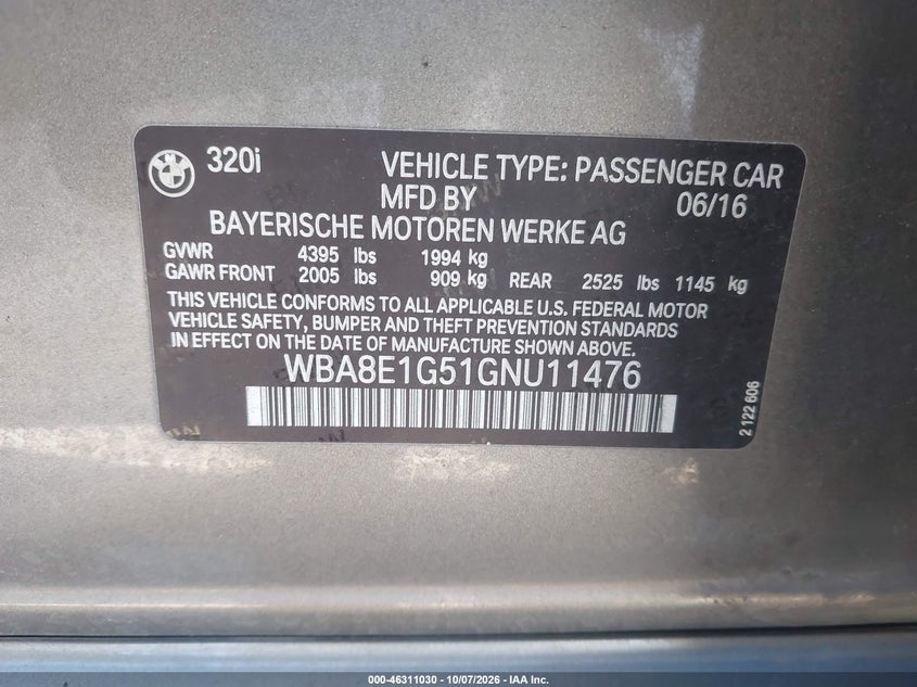 BMW 320I - zdjęcie 9