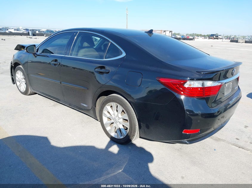 Vin: jthbw1gg9d2020207, lot: 46811232, lexus es 300h 20133