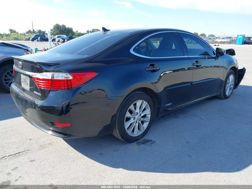 Vin: jthbw1gg9d2020207, lot: 46811232, lexus es 300h 20134